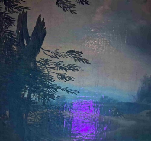 "Paysage avec berger et troupeaux"